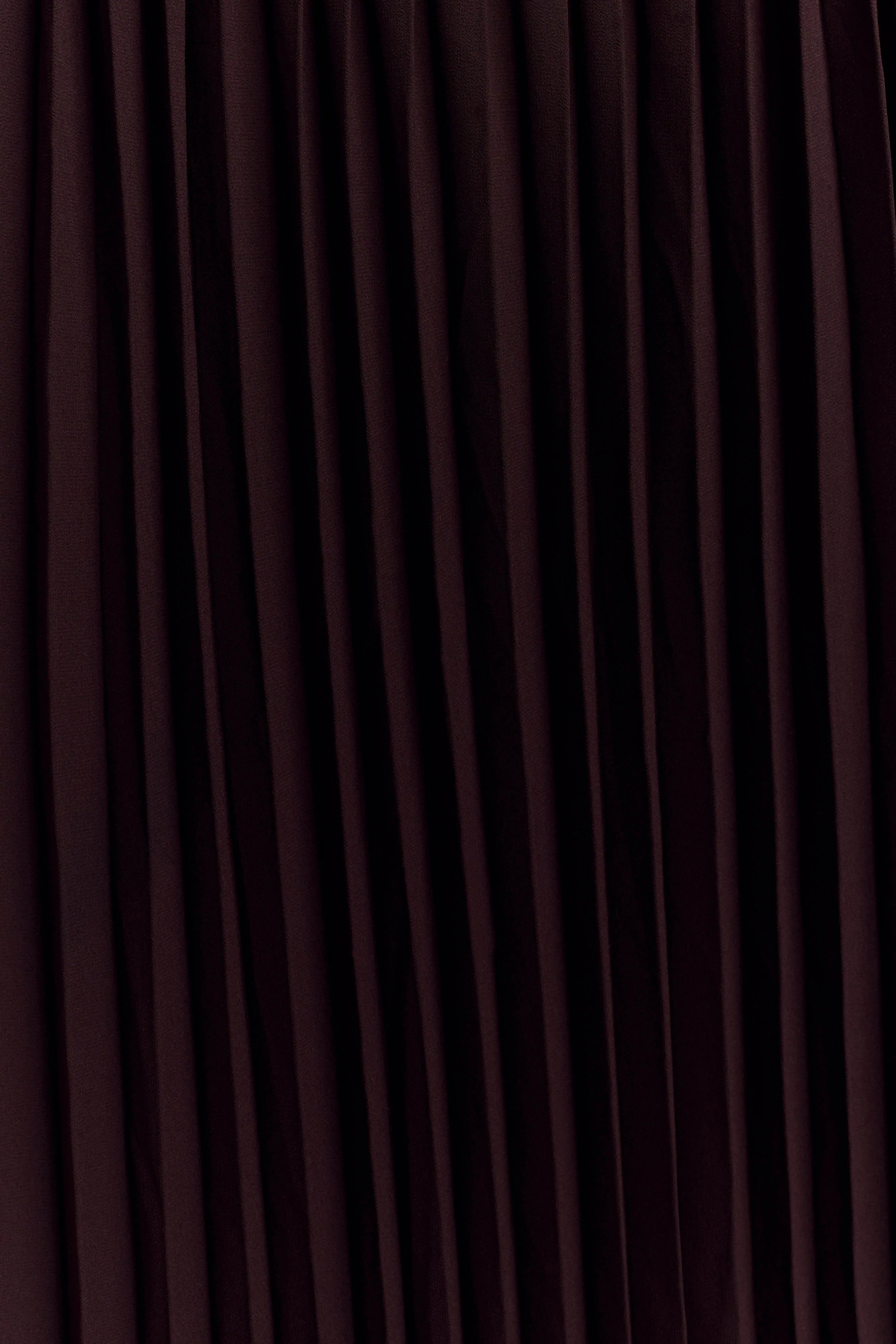 Stacie Pleated Halter Maxi Dress