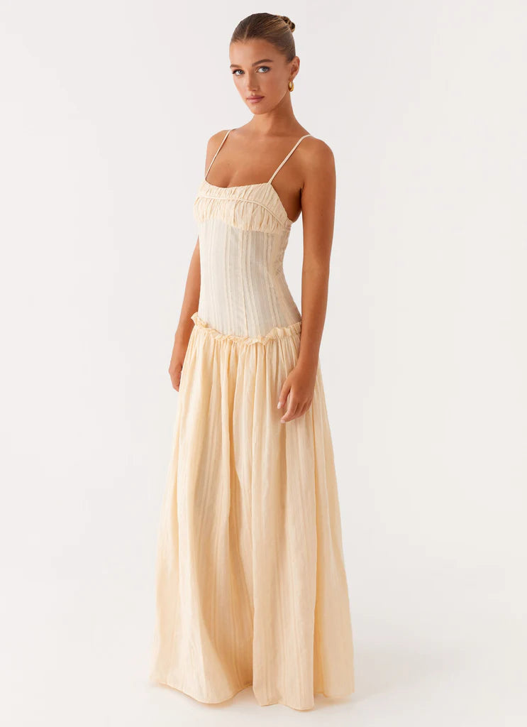 Valentina Drop Waist Maxi