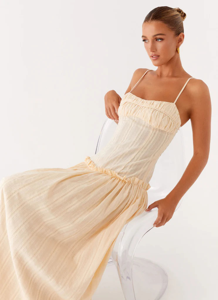 Valentina Drop Waist Maxi