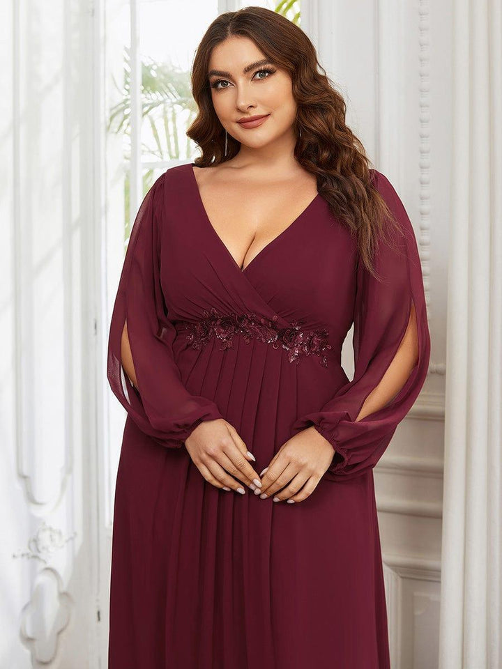 Seraphina Appliqué Maxi Dress