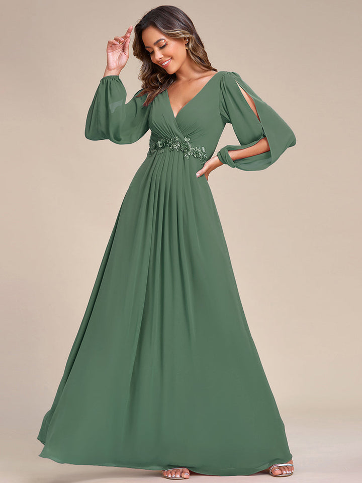 Seraphina Appliqué Maxi Dress