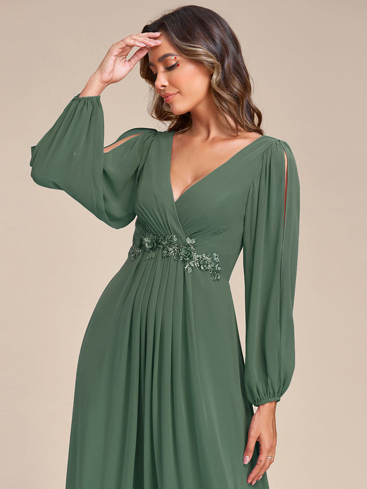 Seraphina Appliqué Maxi Dress