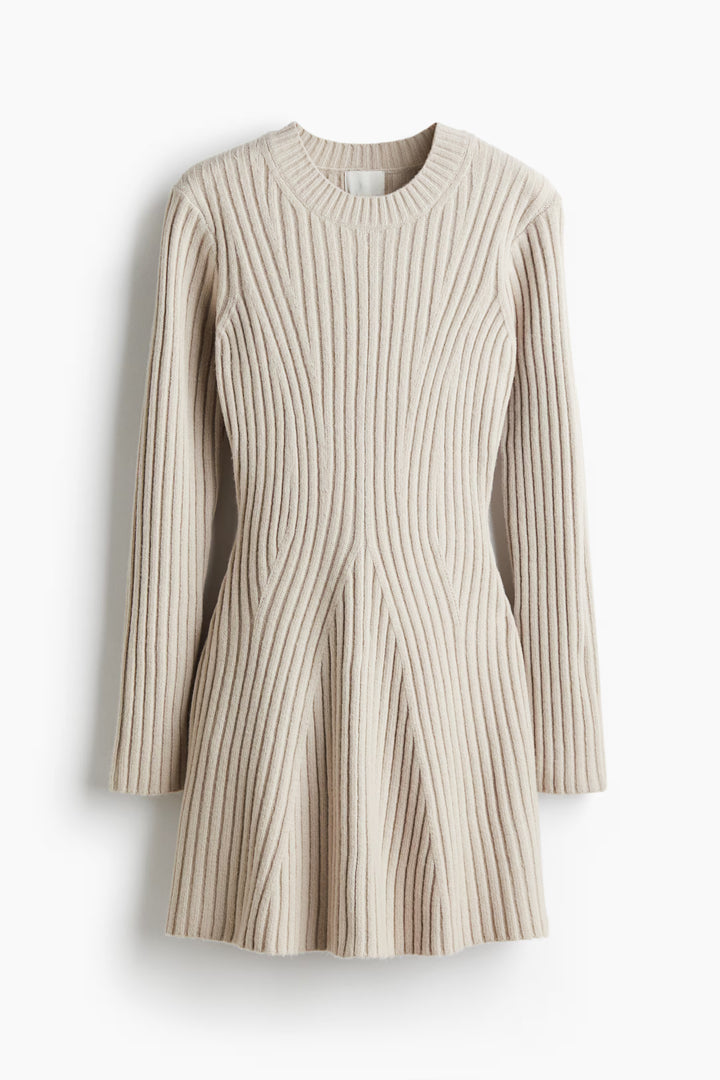 Rib knit Dress