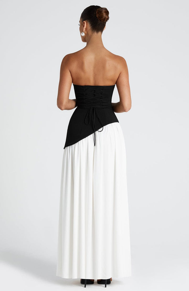 Vivian | Twilight Bloom Maxi Dress