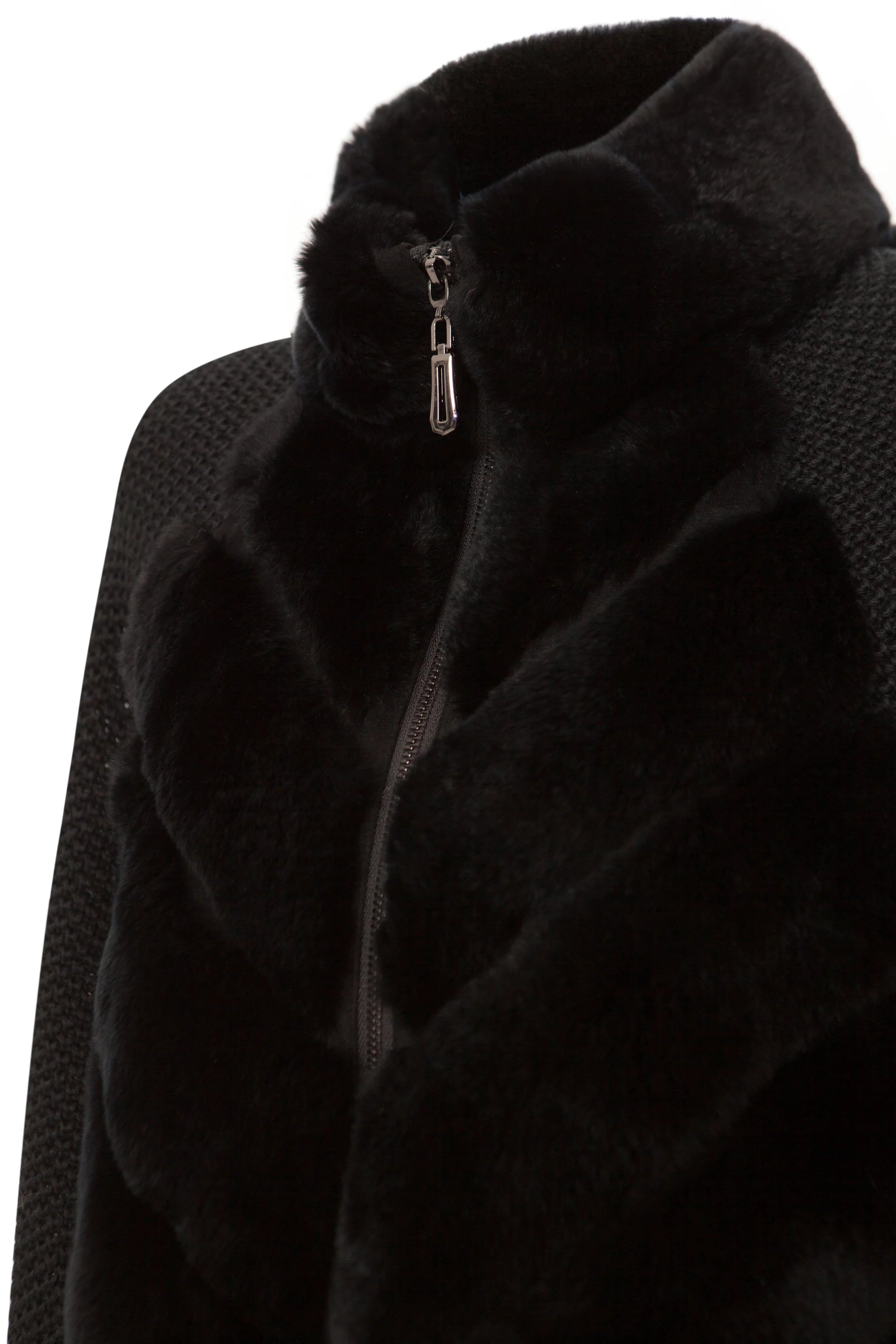 Cenya Fur Jacket - Frosted Greige