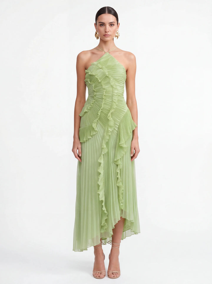 Elisia Pleated Maxi