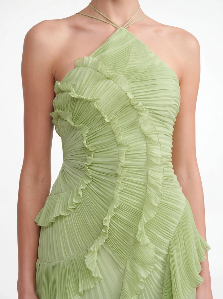 Elisia Pleated Maxi