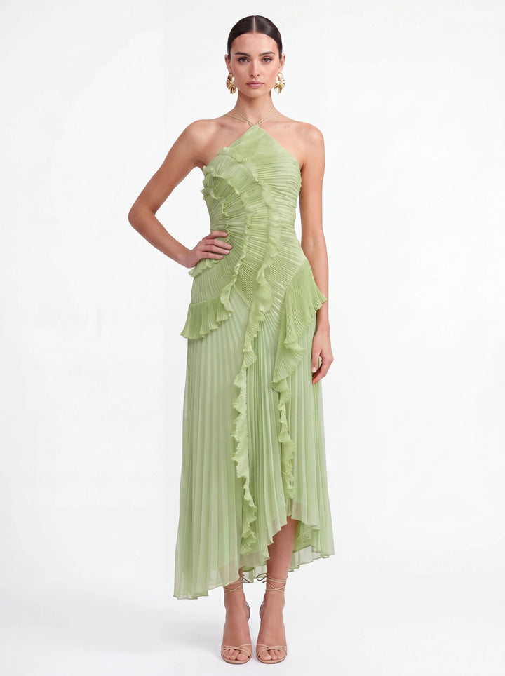 Elisia Pleated Maxi