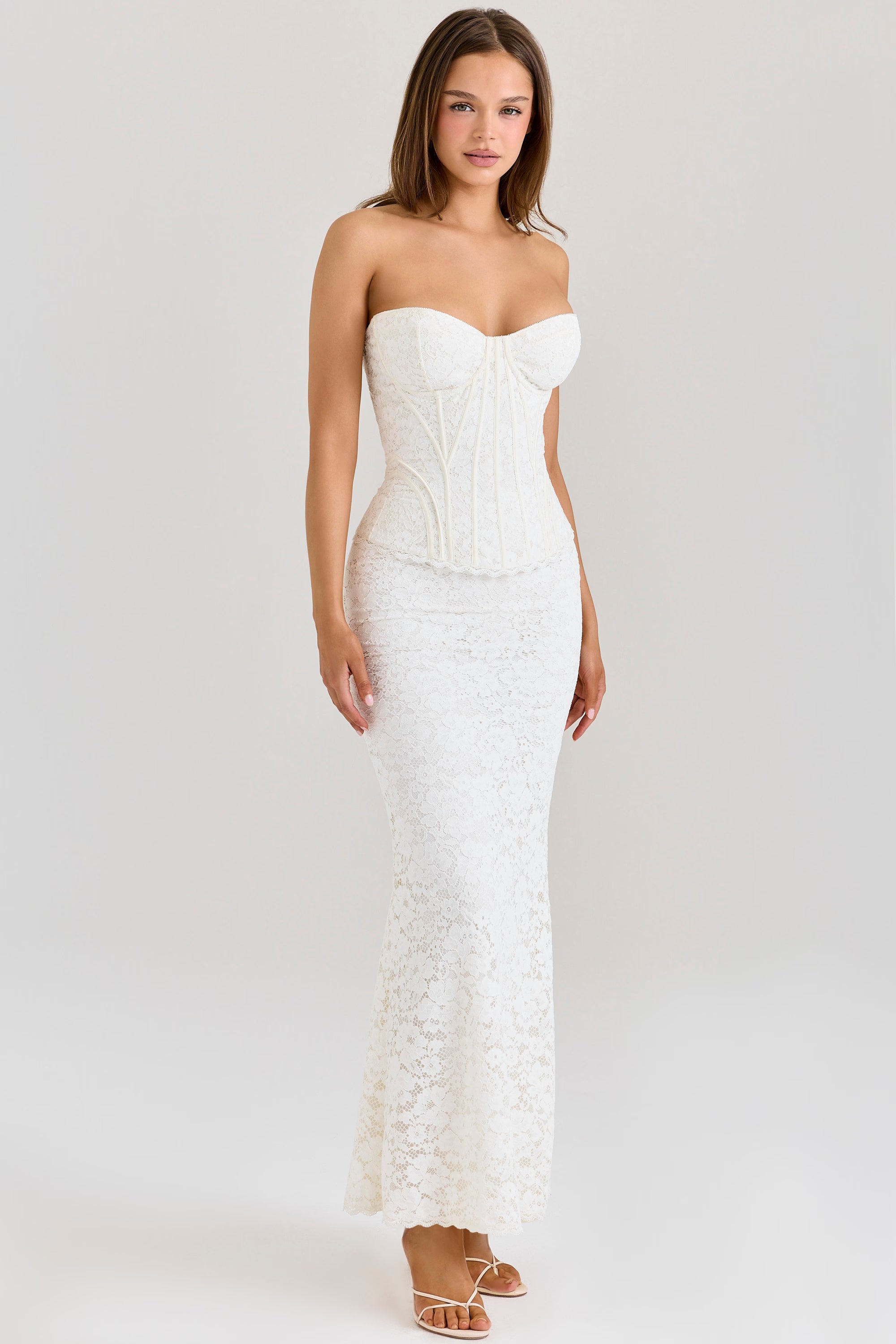 Elara Corset Maxi Dress
